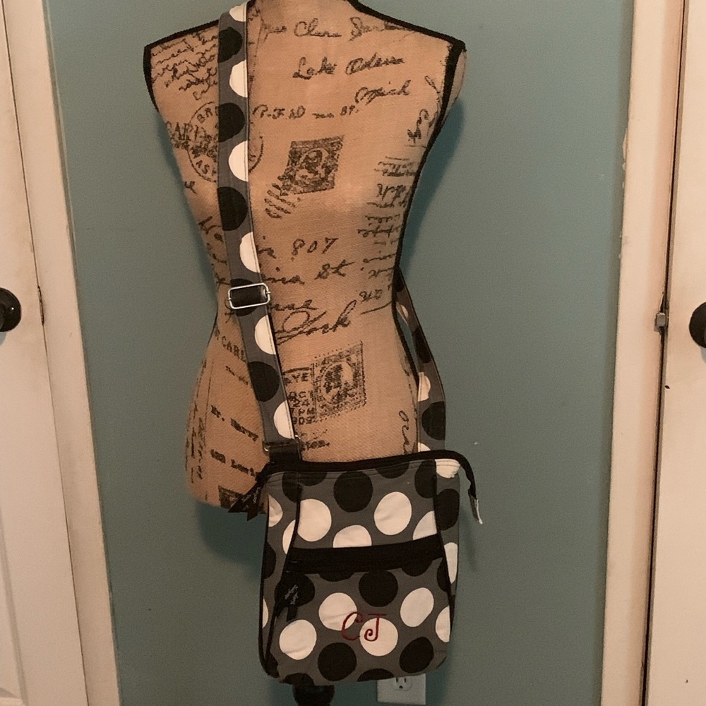 Thirty-One Cross Body Purse Initials CJ